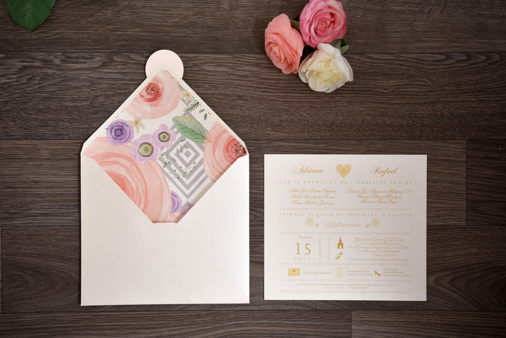 Tarjetas de Matrimonio personalizadas en Bogotá